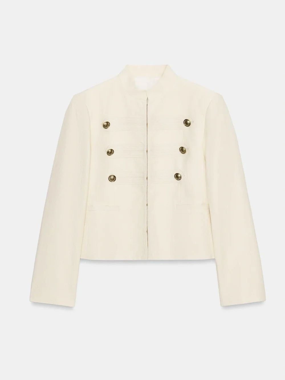 ZARA ZW COLLECTION FITTED BUTTON JACKET